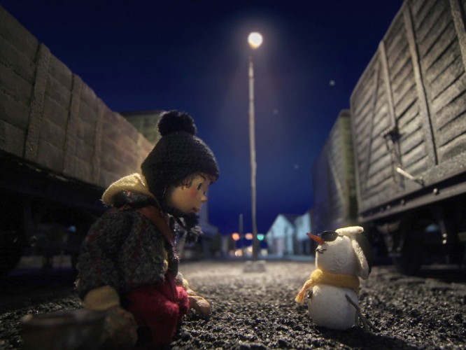 Cinéma // NORMAN THE SNOWMAN -The Northern Light Moon of a sleepless night